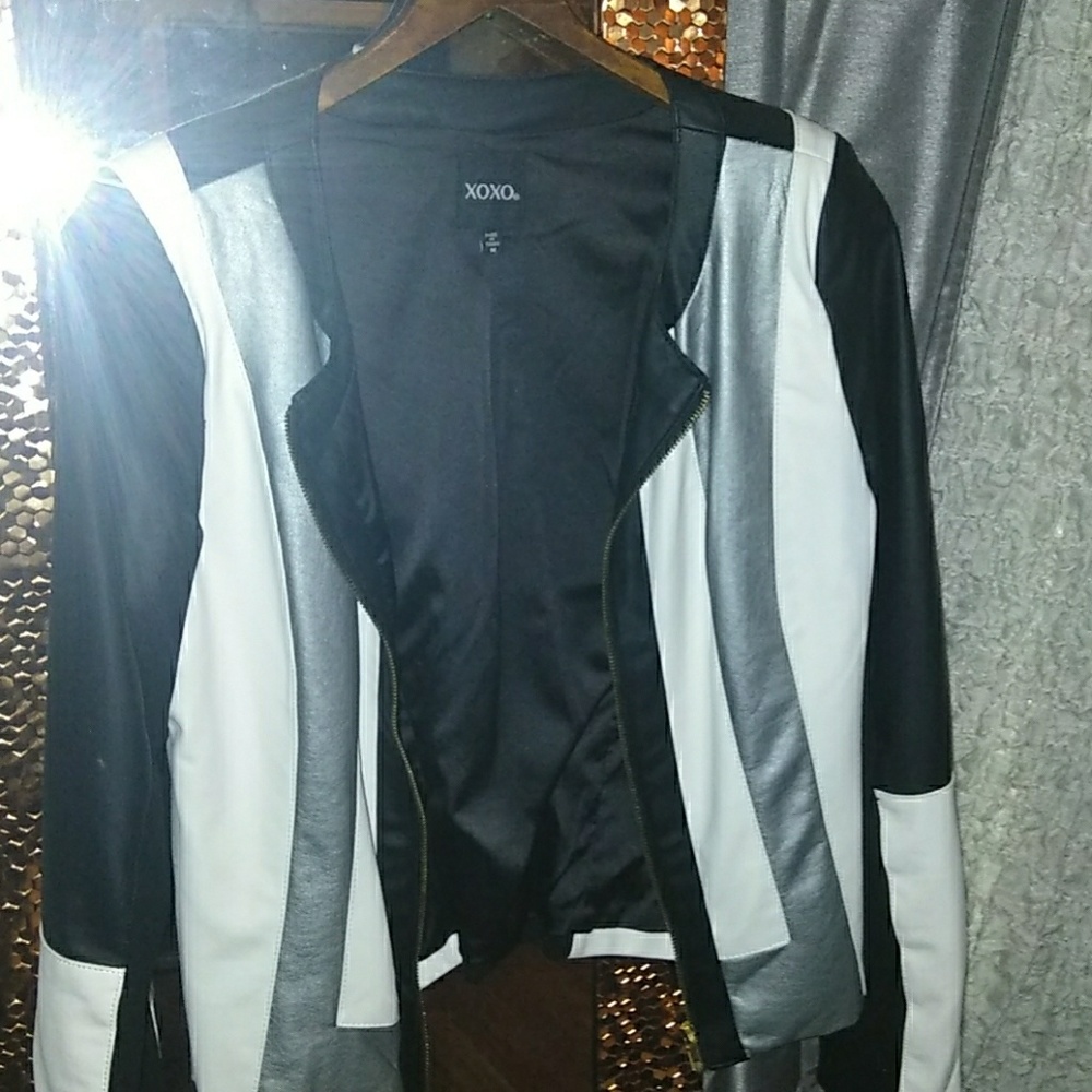 Leather XOXO Coat
